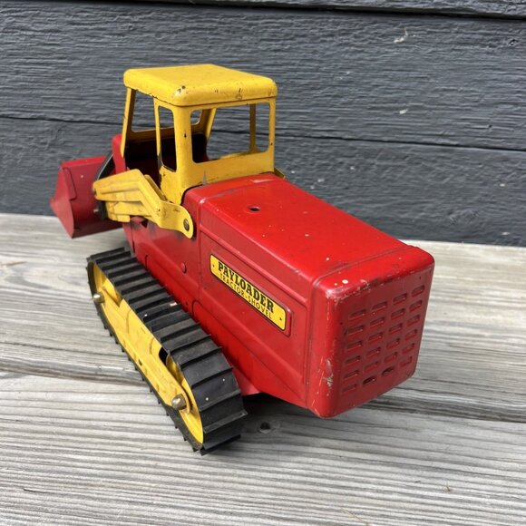 1950s? Nylint Payloader Tractor Shovel No. 3100, Original Paint- Works - Picture 6 of 16